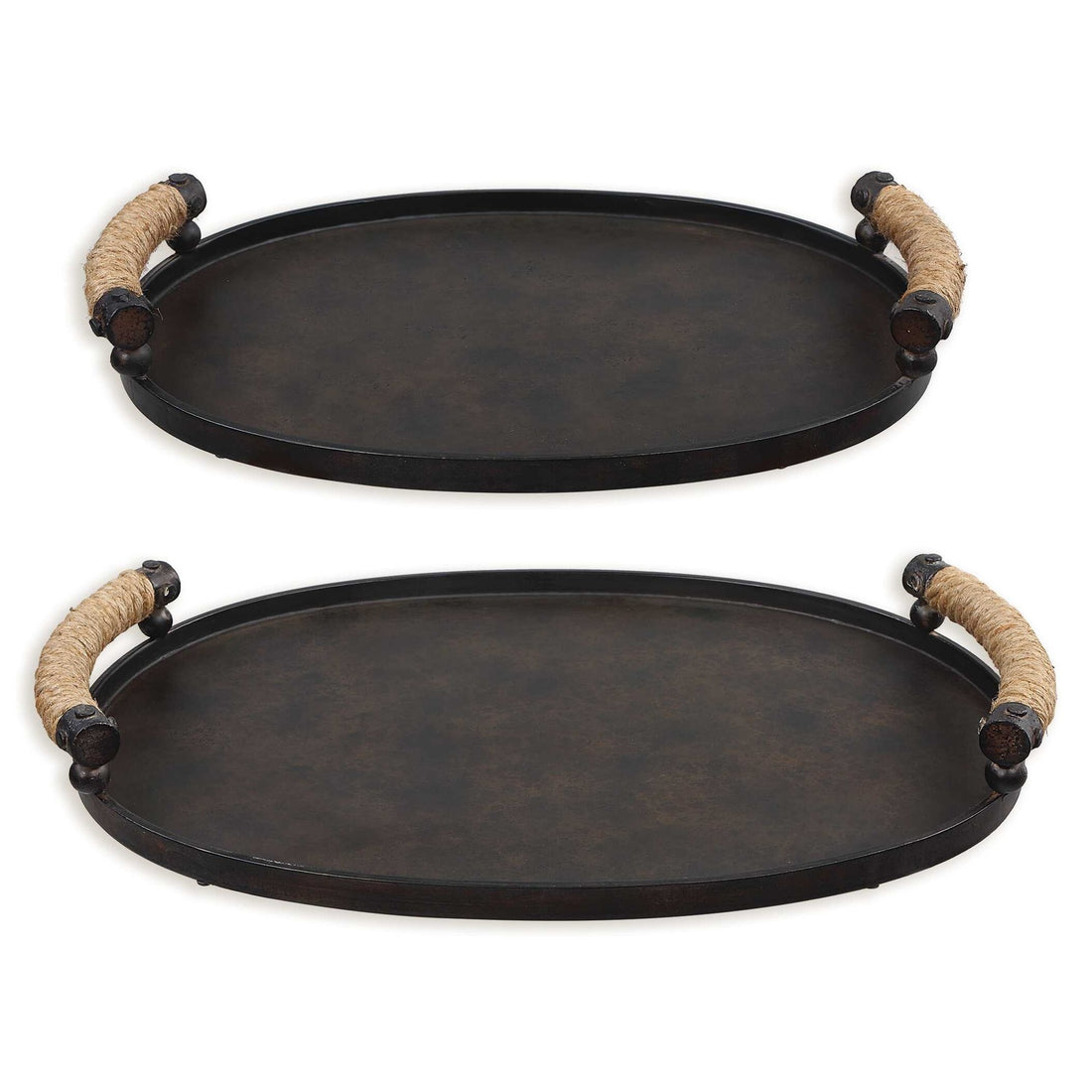 UTTERMOST Viggo Trays Set Of 2 - Decorative Accents