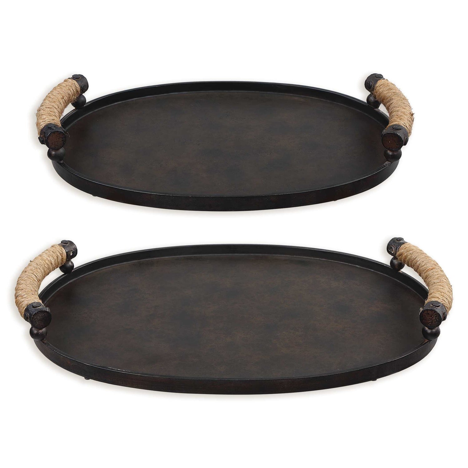 UTTERMOST Viggo Trays Set Of 2 - Decorative Accents
