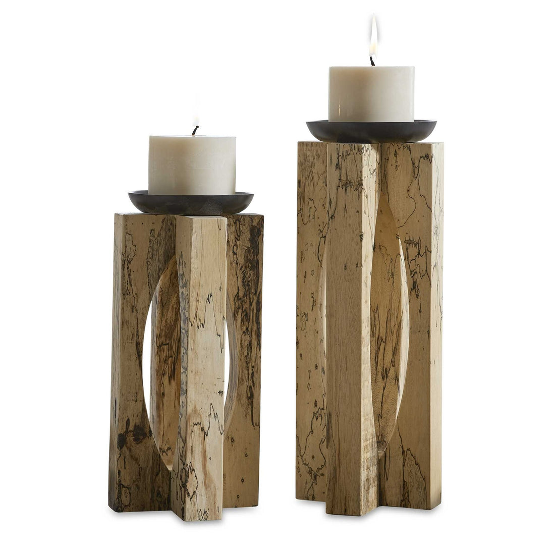UTTERMOST ILVA CANDLEHOLDERS - Decorative Accents