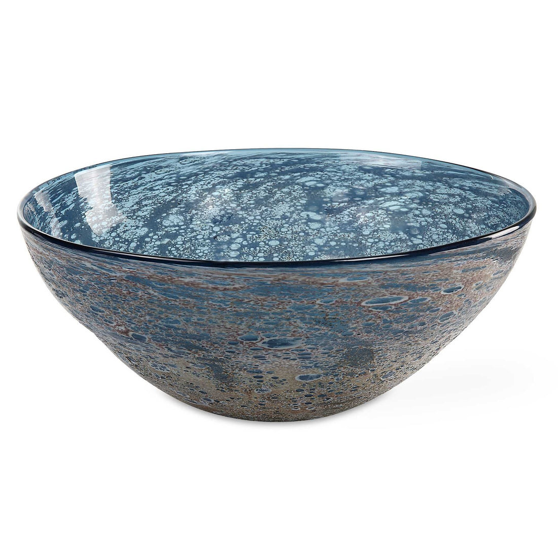 UTTERMOST Genovesa Aqua Bowl - Decorative Accents