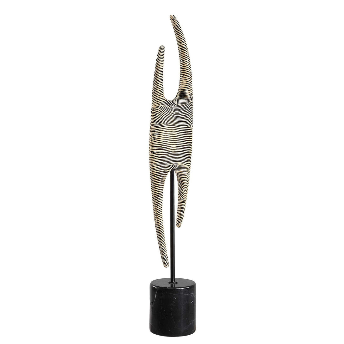 UTTERMOST POCHETTE RIBBED SCULPTURE - Decorative Accents