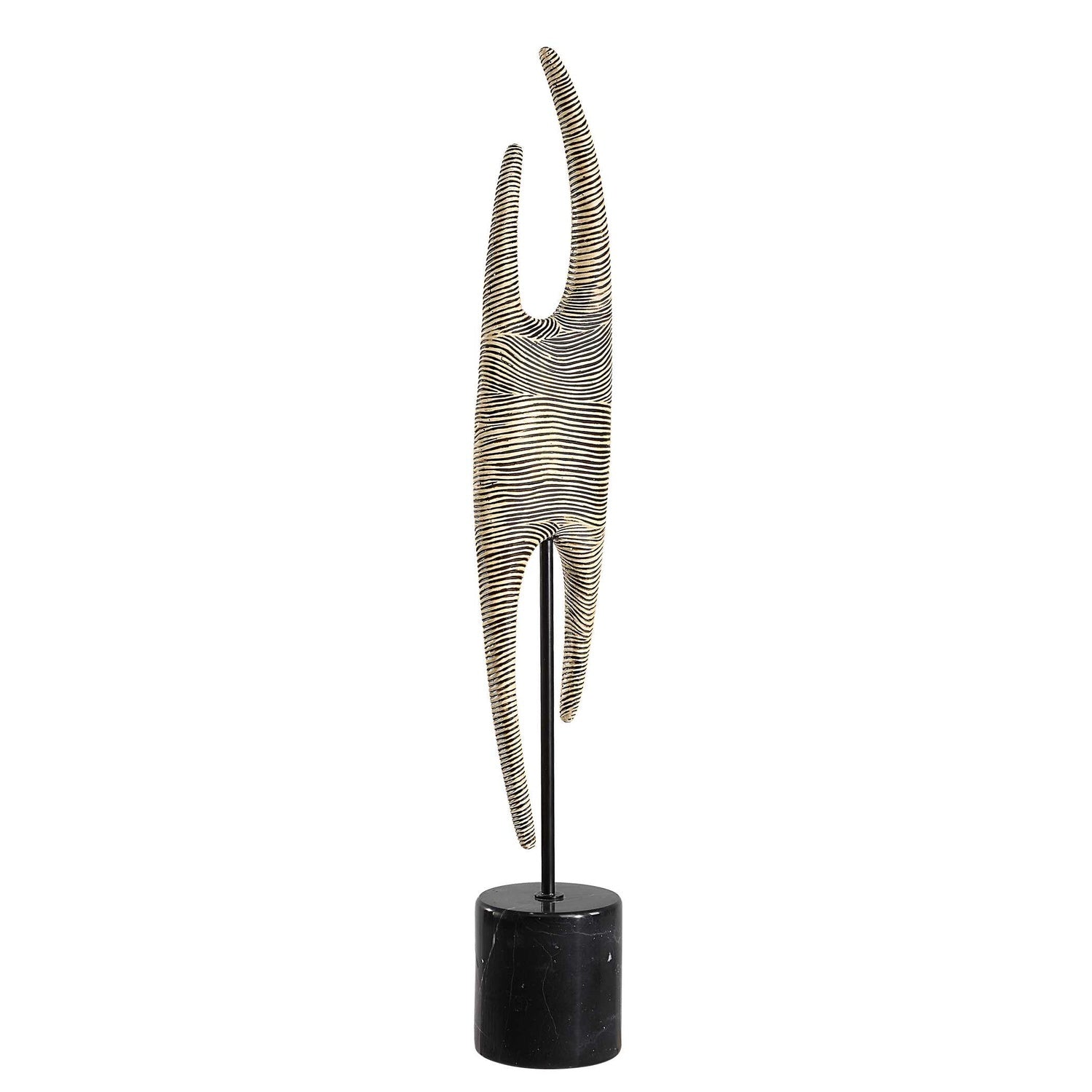 UTTERMOST POCHETTE RIBBED SCULPTURE - Decorative Accents