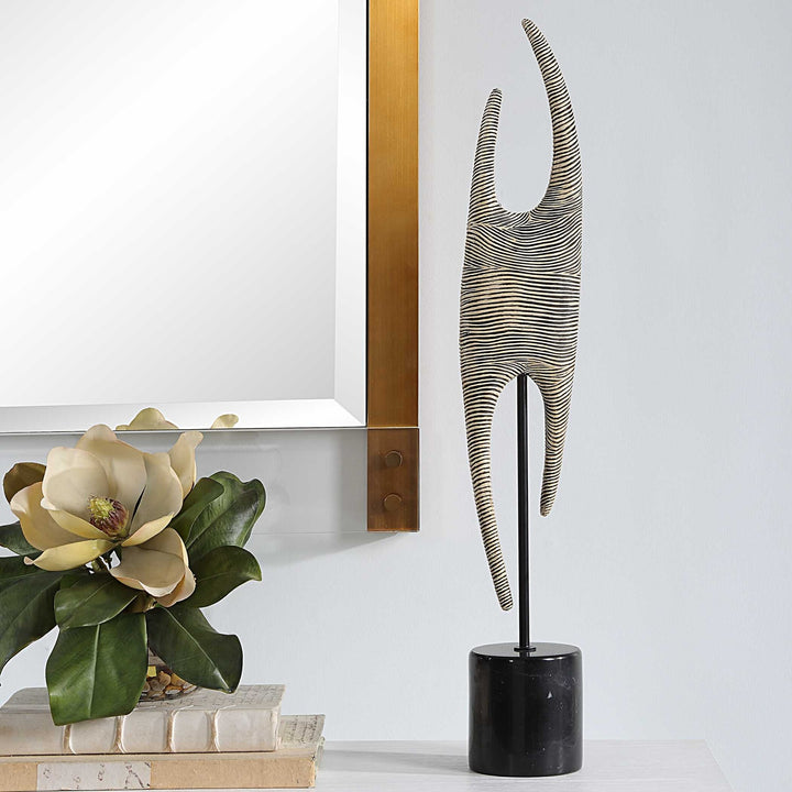 UTTERMOST POCHETTE RIBBED SCULPTURE - Decorative Accents