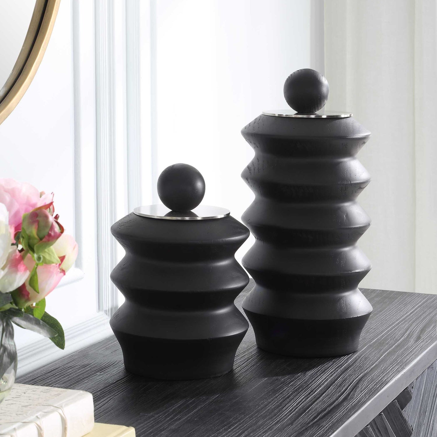 UTTERMOST ACCORDION CONTAINERS - Decorative Accents