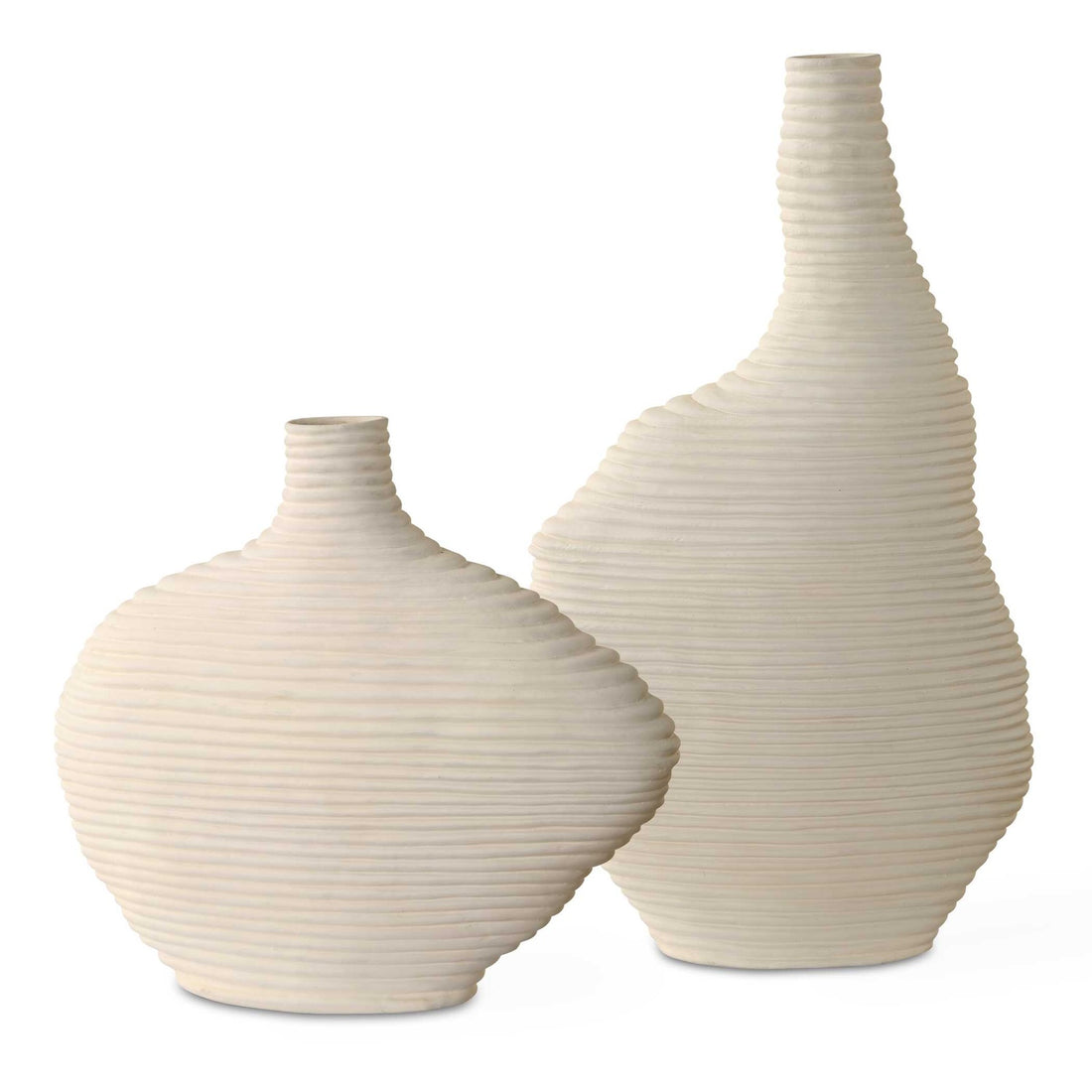 UTTERMOST DUOSTACKED MATTE VASES - Decorative Accents