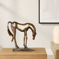 UTTERMOST OPENLY GRAZING HORSE SCULPTURE - Decorative Accents