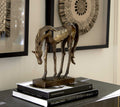 UTTERMOST OPENLY GRAZING HORSE SCULPTURE - Decorative Accents