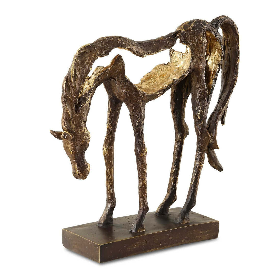 UTTERMOST Openly Grazing Horse Sculpture - Decorative Accents