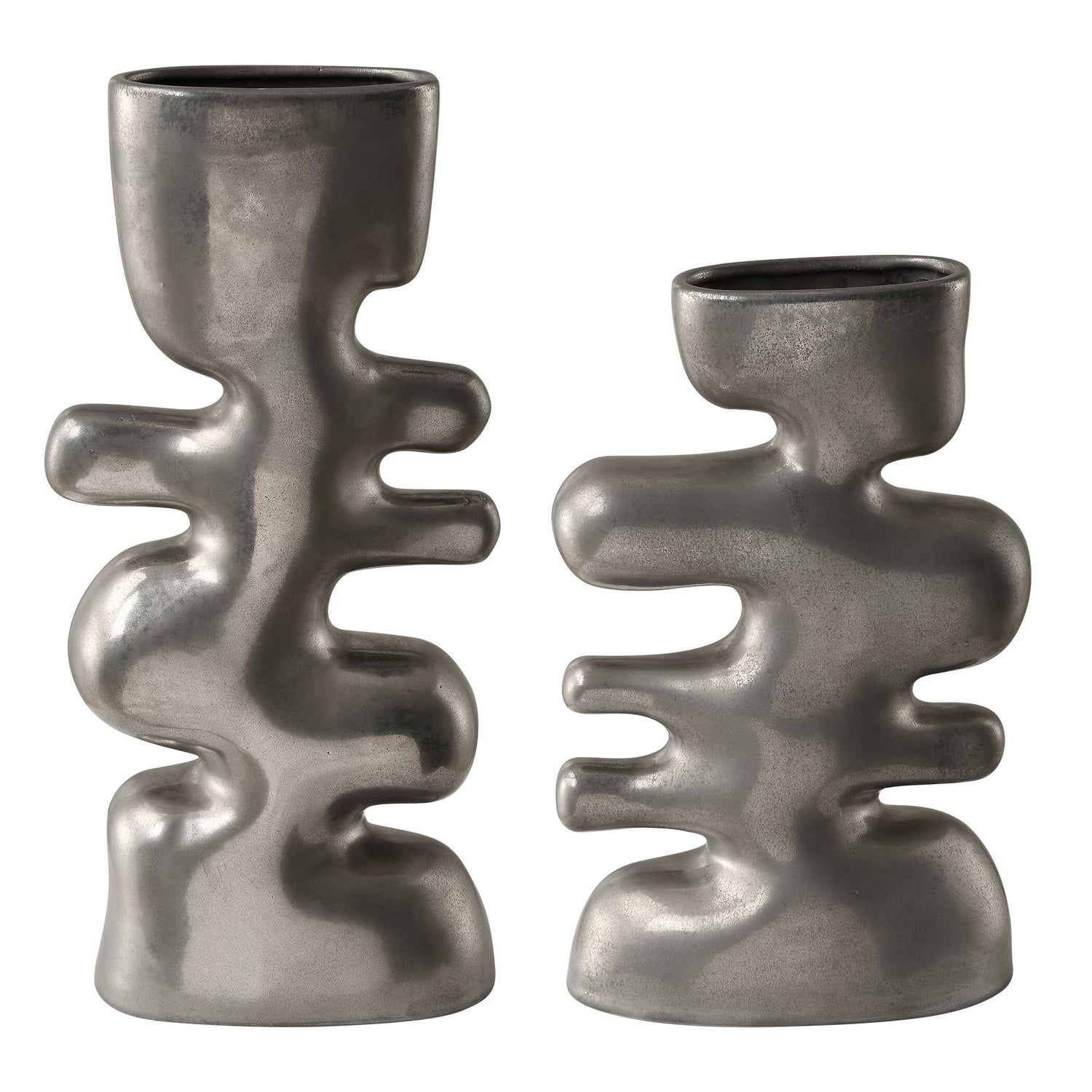 UTTERMOST Free Flowing Vases Set Of 2 - Decorative Accents