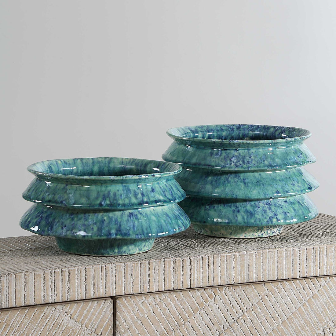 UTTERMOST ZIGZAG BOWLS - Decorative Accents