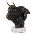 UTTERMOST BISON BUST SCULPTURE - Decorative Accents
