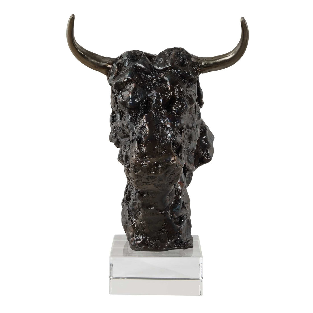 UTTERMOST Bison Bust Sculpture - Decorative Accents