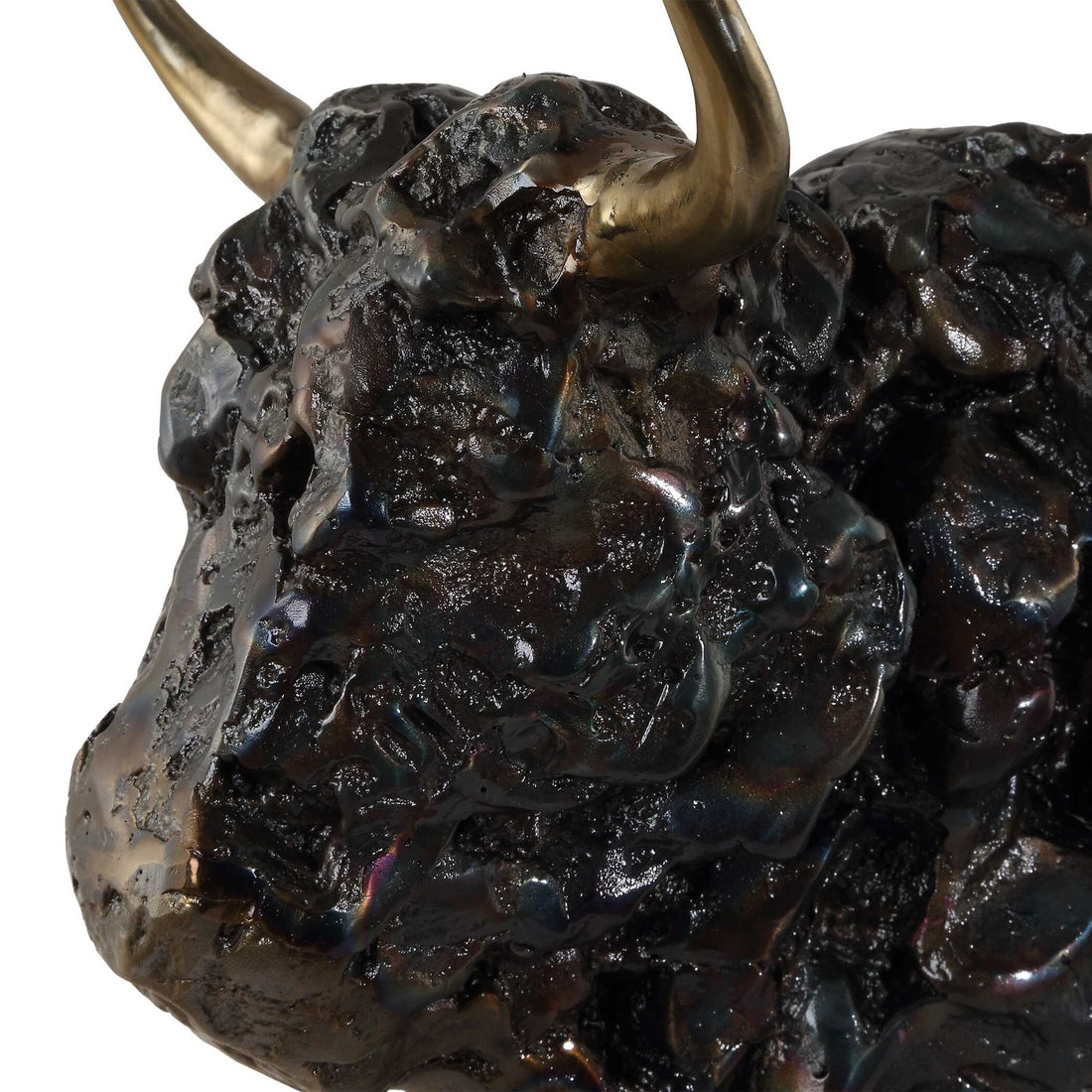 UTTERMOST Bison Bust Sculpture - Decorative Accents