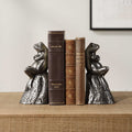 UTTERMOST DAYDREAMING FROGS AGED BOOKENDS - Decorative Accents