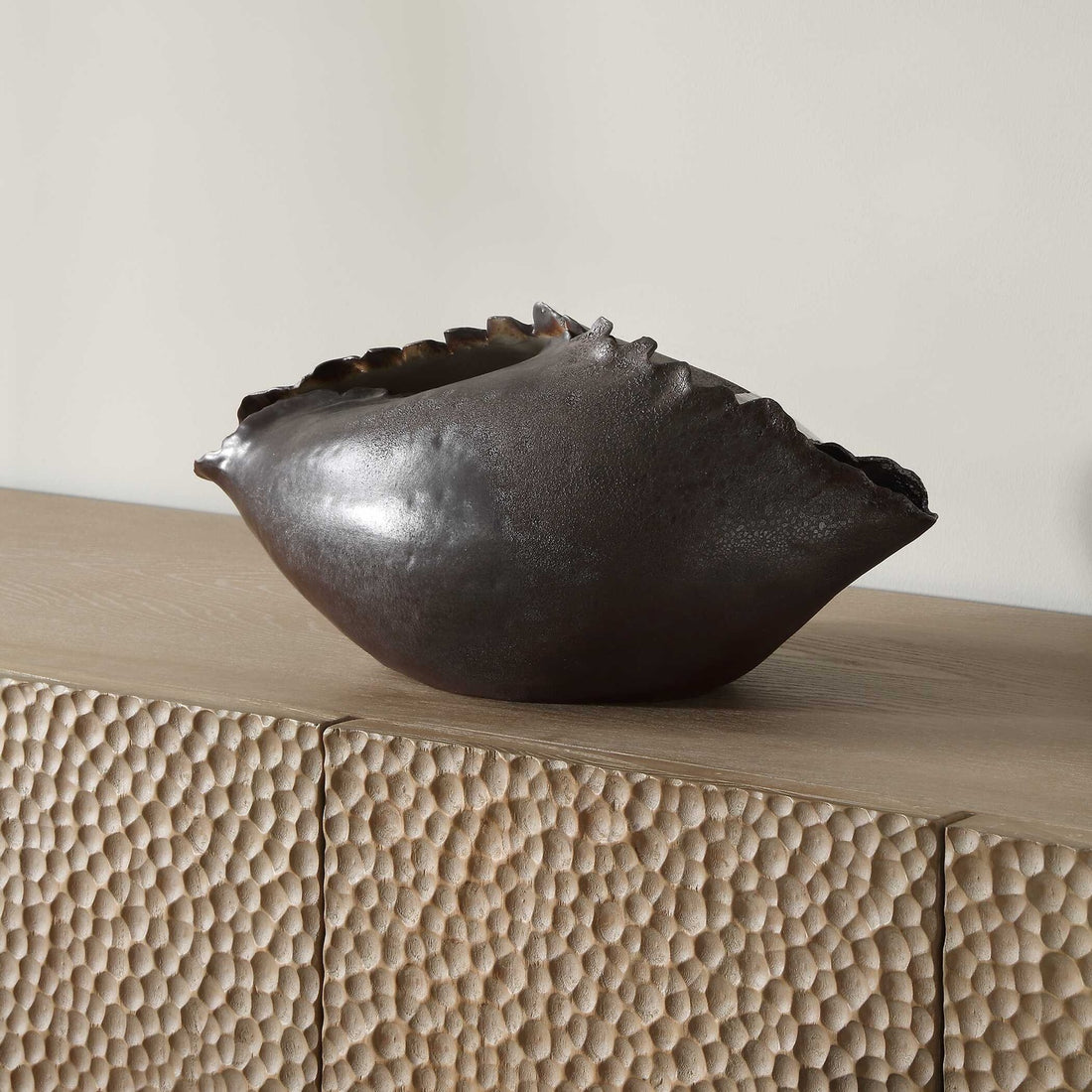 UTTERMOST Blossom Metallic Vase - Decorative Accents