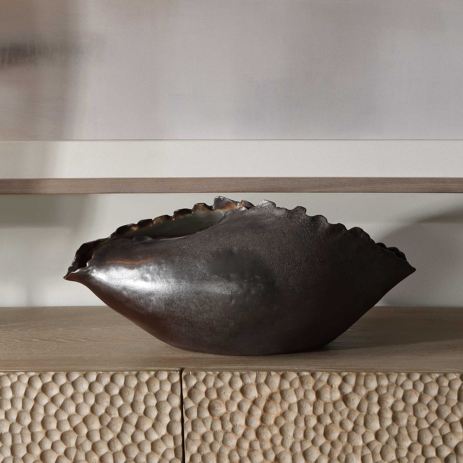 UTTERMOST Blossom Metallic Vase - Decorative Accents