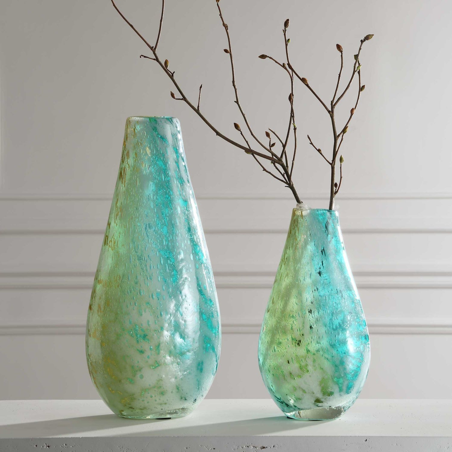 UTTERMOST High Tide Vases Set Of 2 - Decorative Accents