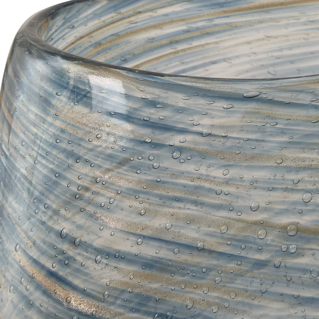 UTTERMOST Aurora Swirl Vases Set Of 2 - Decorative Accents