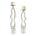 UTTERMOST Feamelo Candleholders Set Of 2 - Decorative Accents
