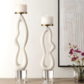 UTTERMOST Feamelo Candleholders Set Of 2 - Decorative Accents