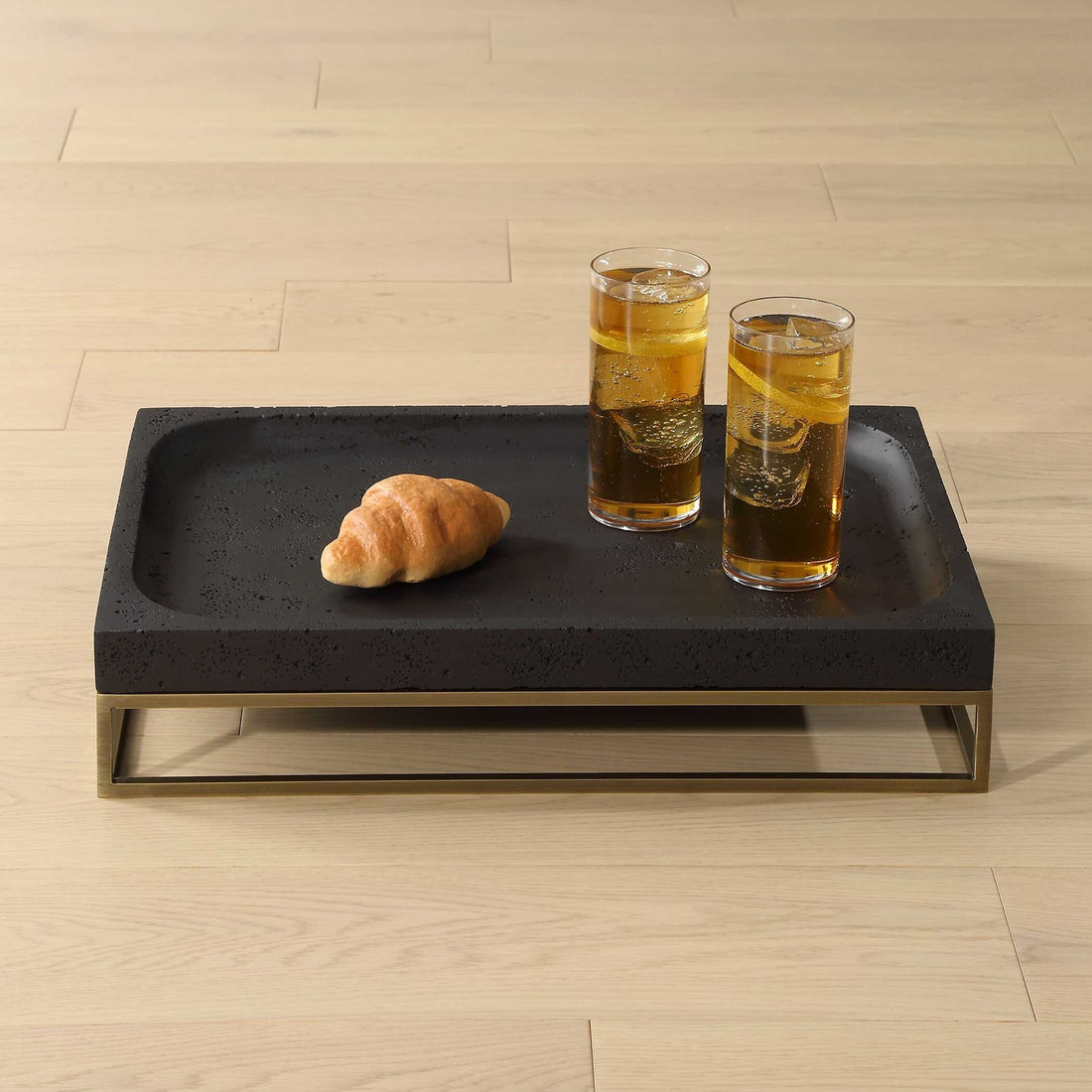 UTTERMOST Shadowstone Cast Tray - Decorative Accents