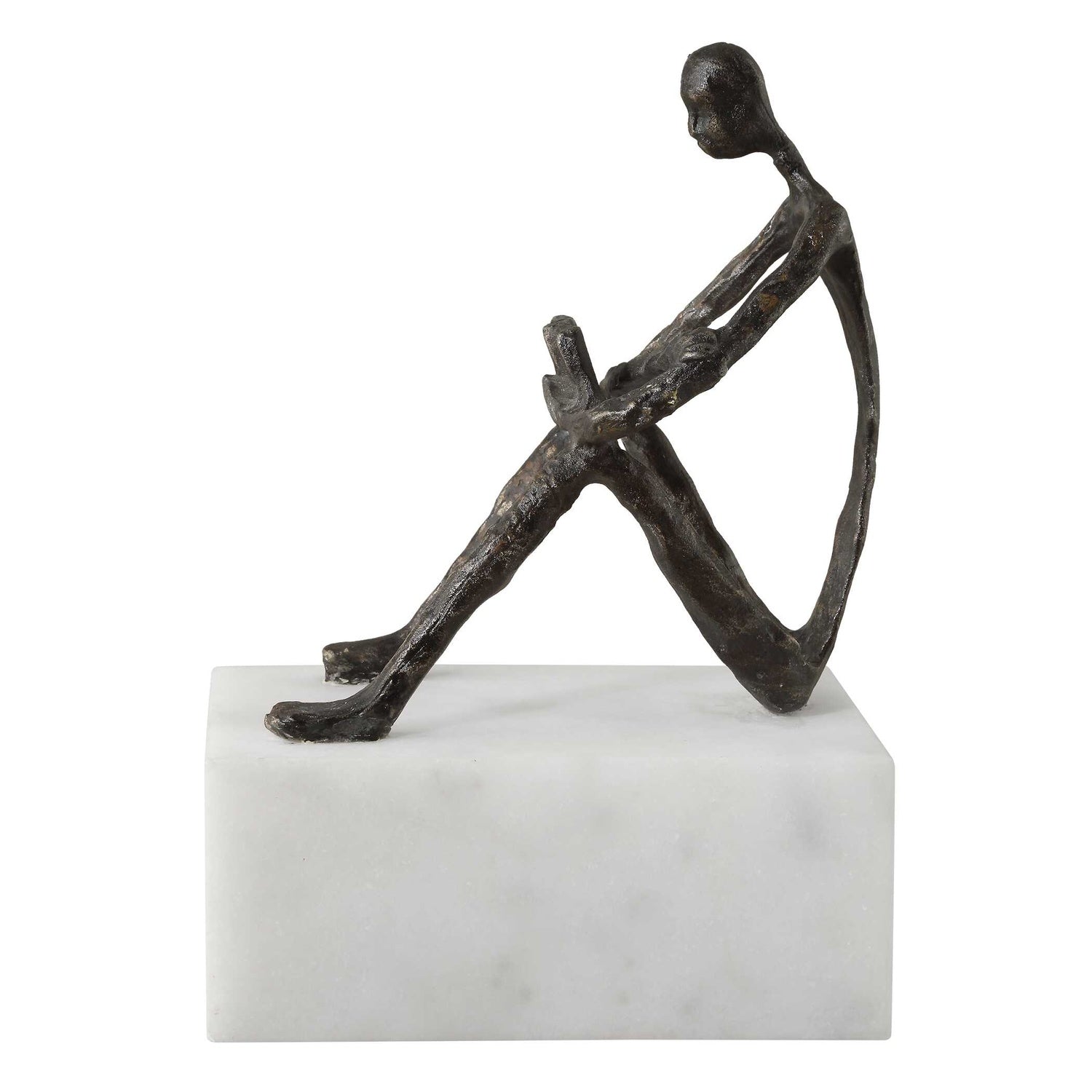 UTTERMOST SIT BACK RELAX AND READ SCULPTURE - Decorative Accents