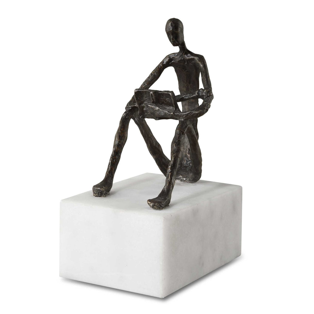 UTTERMOST Sit Back Relax And Read Sculpture - Decorative Accents
