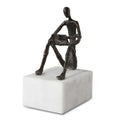 UTTERMOST Sit Back Relax And Read Sculpture - Decorative Accents