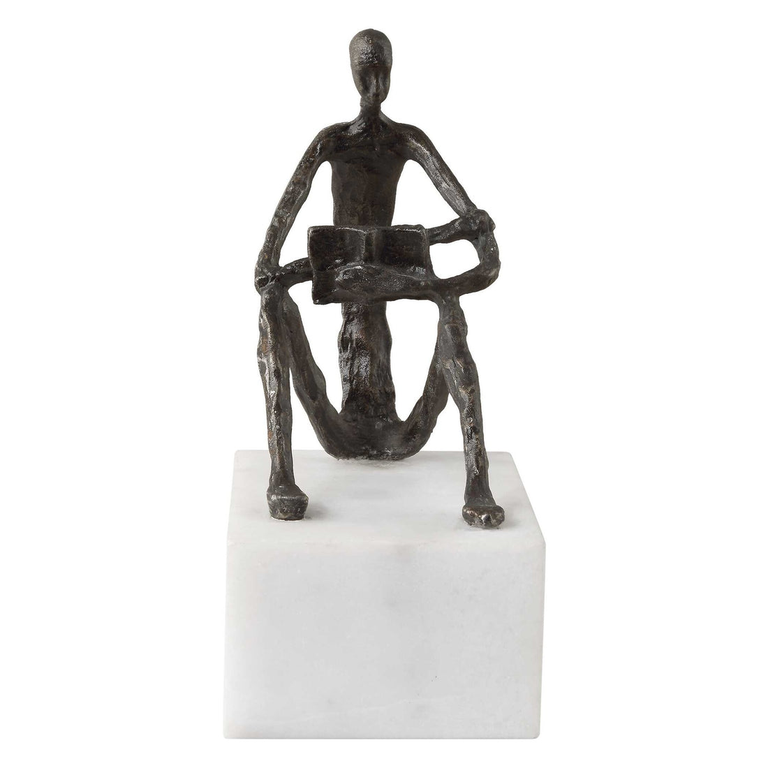 UTTERMOST Sit Back Relax And Read Sculpture - Decorative Accents
