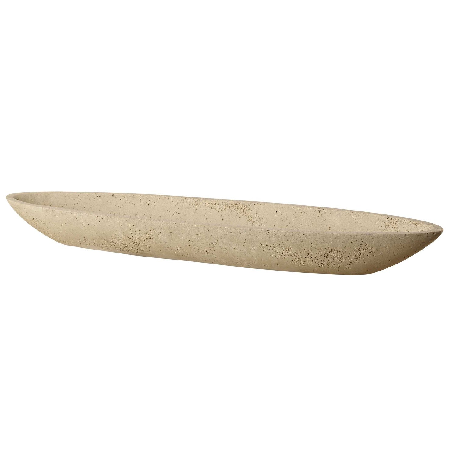 UTTERMOST Vessel Cast Canoe Bowl - Decorative Accents