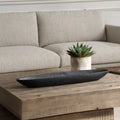 UTTERMOST VESSEL CAST CANOE BOWL - Decorative Accents