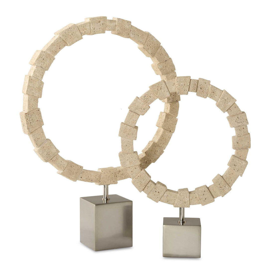 UTTERMOST Fusion Rings Set Of 2 - Decorative Accents