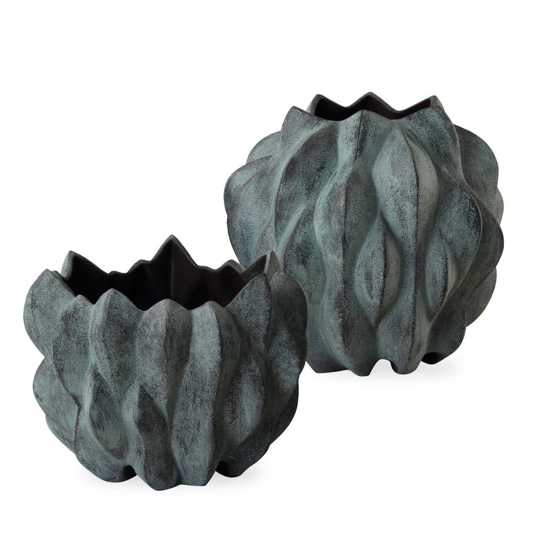 UTTERMOST Verdant Vases Set Of 2 - Decorative Accents