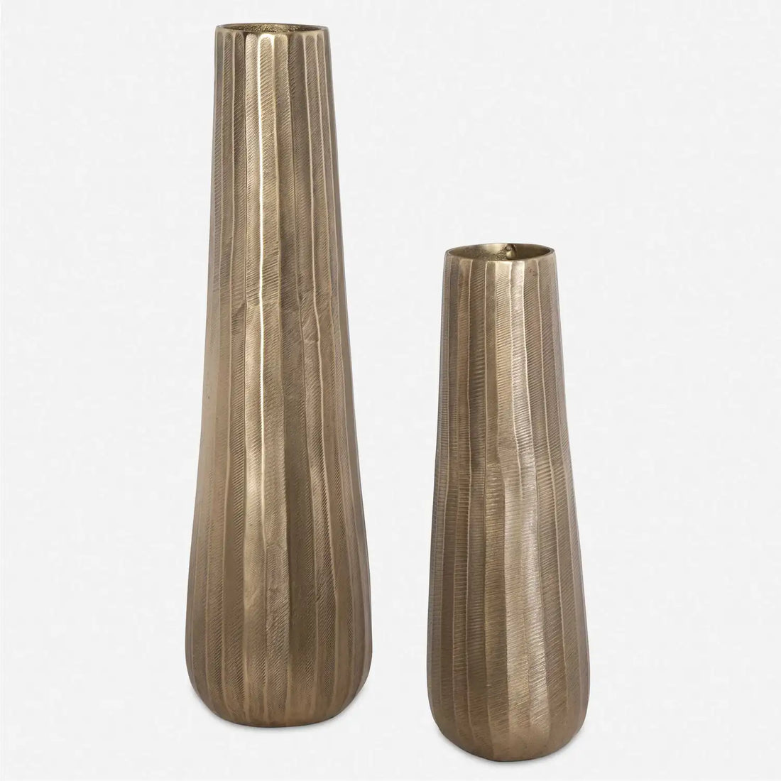 UTTERMOST Vertiforge Vases Set Of 2 - Decorative Accents