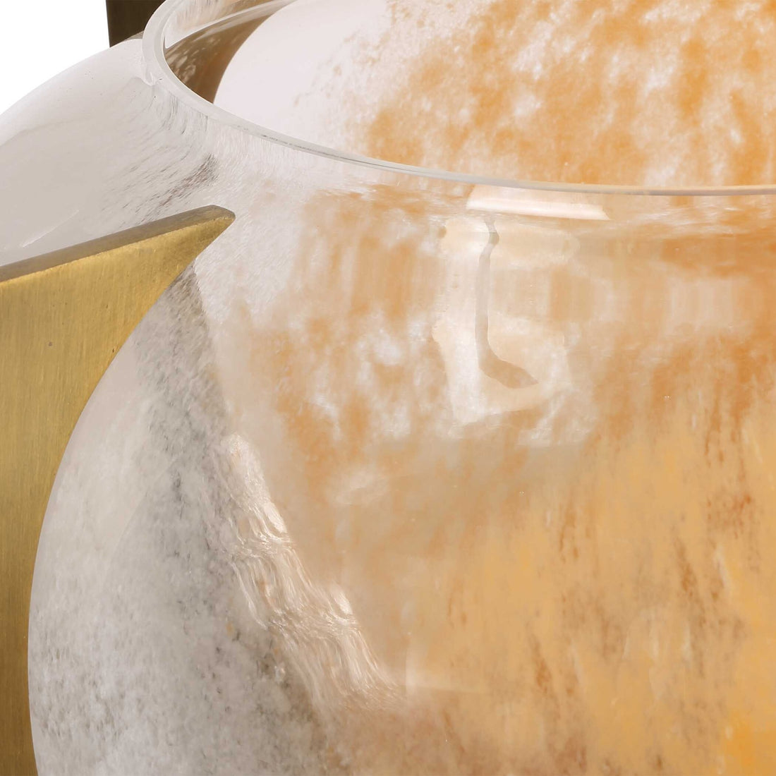 UTTERMOST Amber Swirl Vase - Decorative Accents