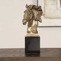 UTTERMOST Chiseled Horse Bust Sculpture - Decorative Accents