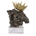 UTTERMOST MOOSE BUST SCULPTURE - Decorative Accents