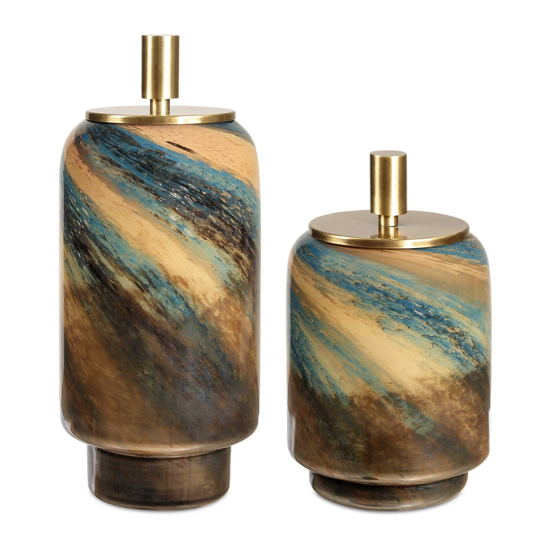 UTTERMOST CELESTIAL TIDE CONTAINERS - Decorative Accents