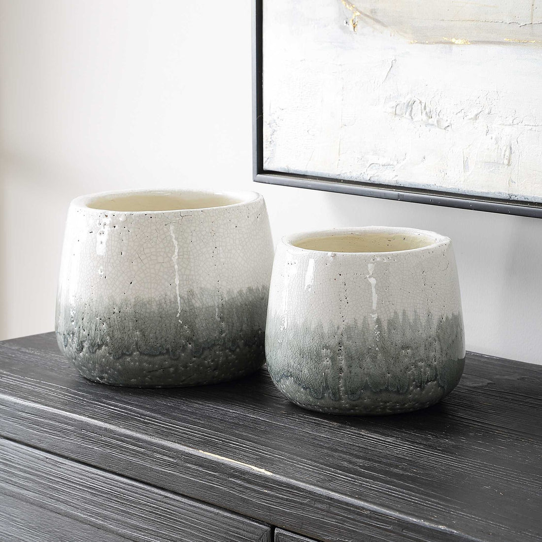 UTTERMOST Nimbus Vases Set Of 2 - Decorative Accents