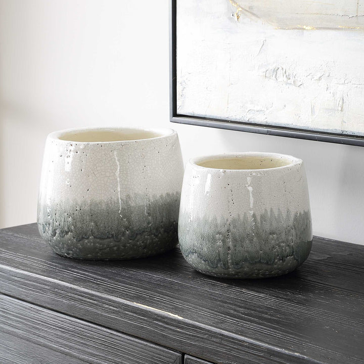 UTTERMOST Nimbus Vases Set Of 2 - Decorative Accents