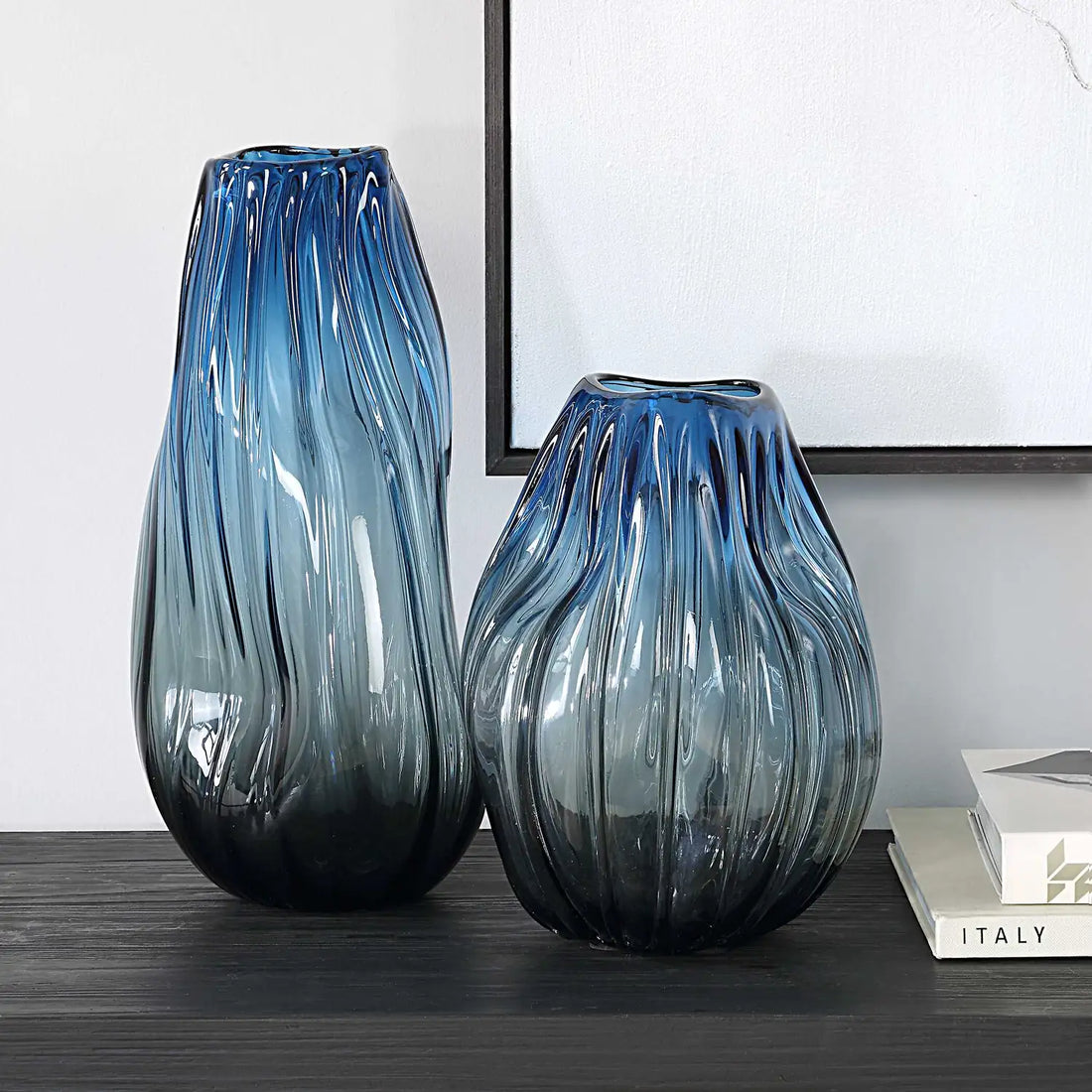 UTTERMOST Horizon Vases Set Of 2 - Decorative Accents