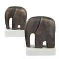 UTTERMOST Timeless Tusk Sculptures Set Of 2 - Decorative Accents
