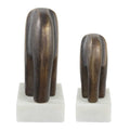 UTTERMOST Timeless Tusk Sculptures Set Of 2 - Decorative Accents