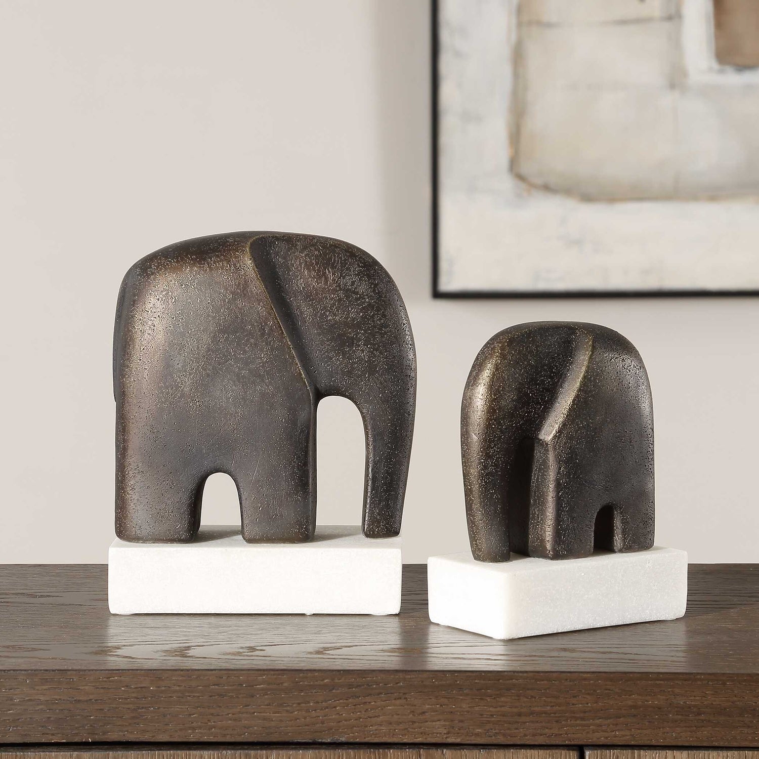 UTTERMOST TIMELESS TUSK SCULPTURES - Decorative Accents