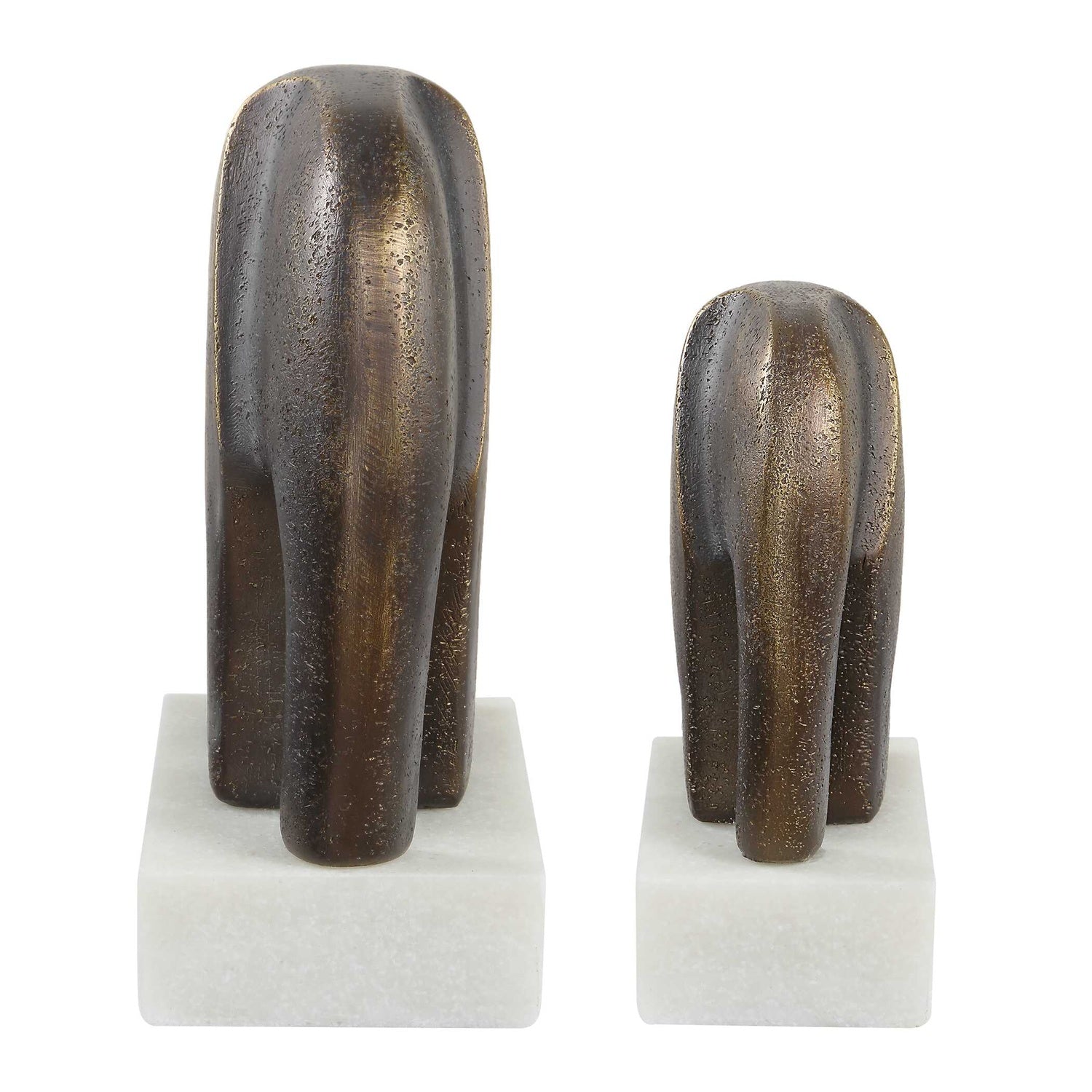 UTTERMOST TIMELESS TUSK SCULPTURES - Decorative Accents