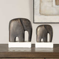 UTTERMOST Timeless Tusk Sculptures Set Of 2 - Decorative Accents