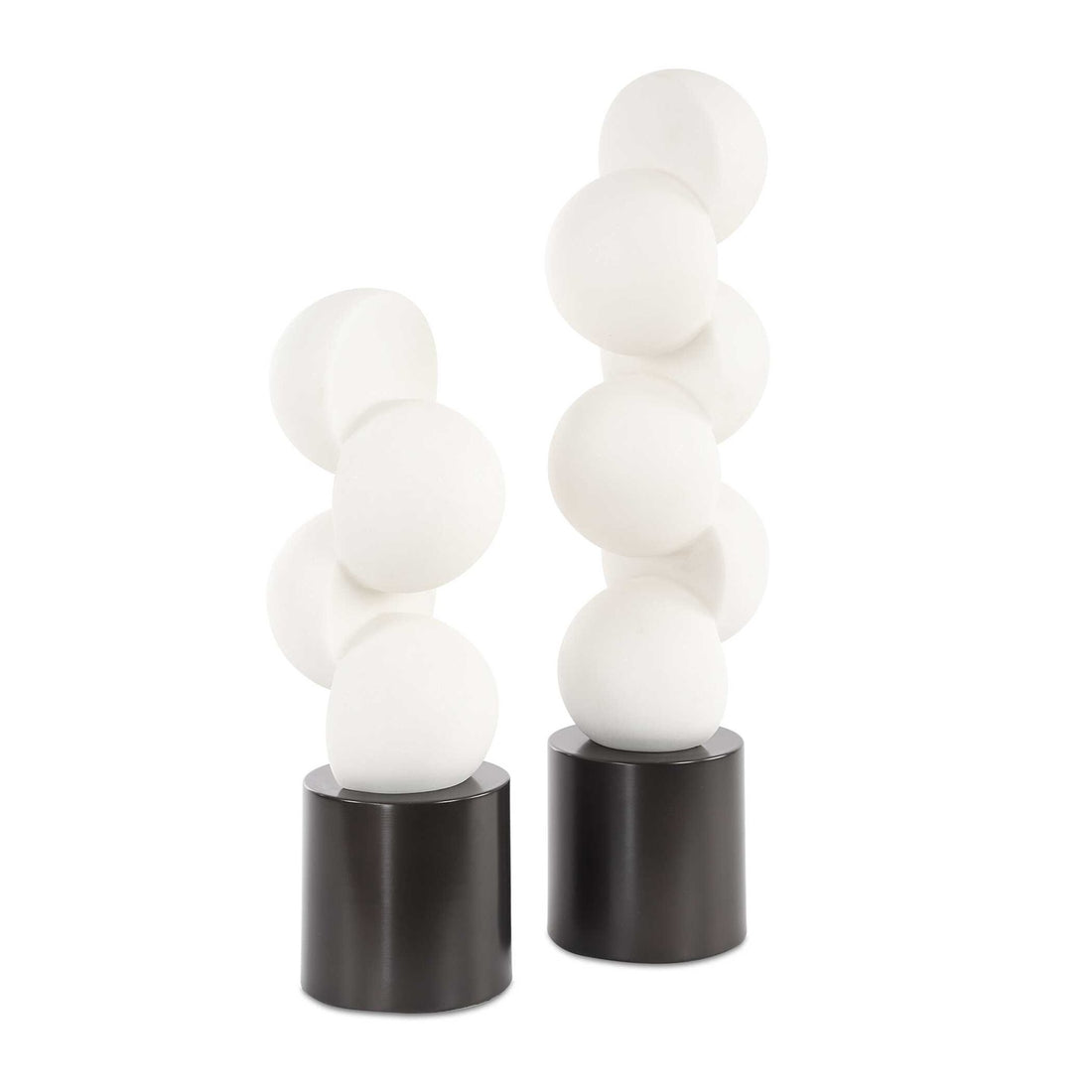 UTTERMOST Symmetry Sculptures Set Of 2 - Decorative Accents