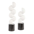 UTTERMOST Symmetry Sculptures Set Of 2 - Decorative Accents
