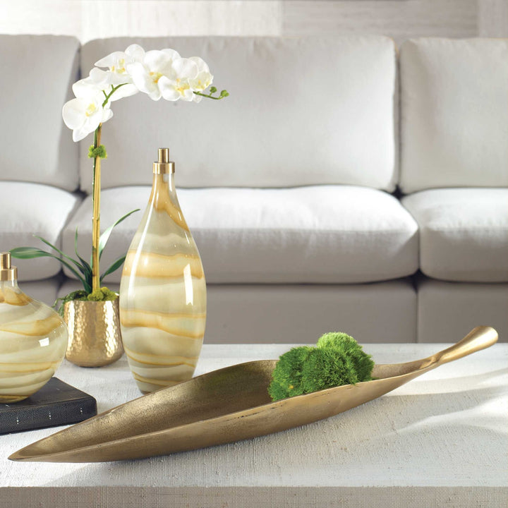 UTTERMOST BOTANICA AGED BOWL - Decorative Accents