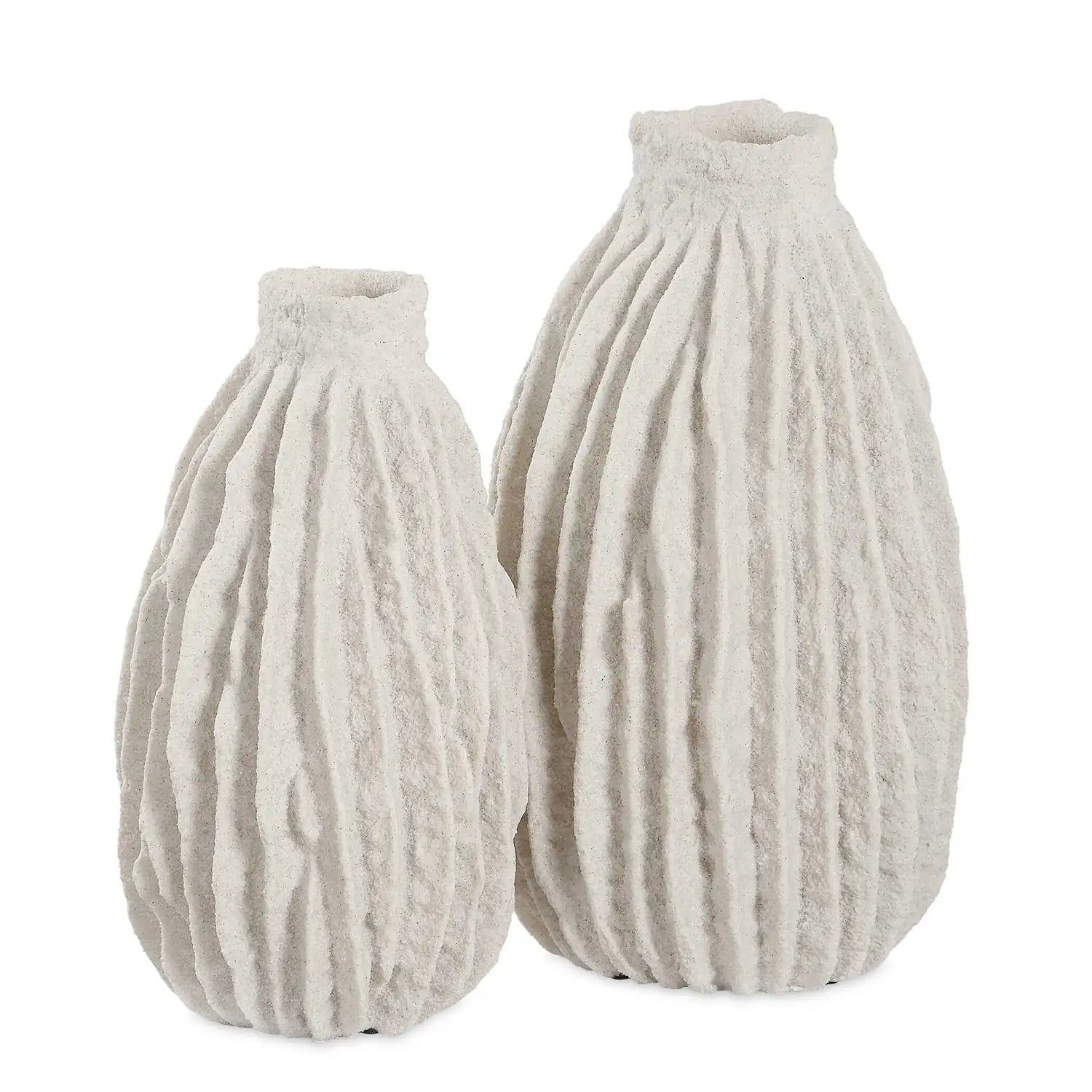 UTTERMOST Ridge Vases Set Of 2 - Decorative Accents